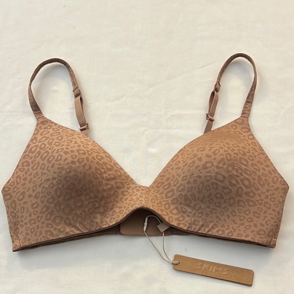 SKIMS Wireless Form Jacquard T-Shirt Demi Bra
